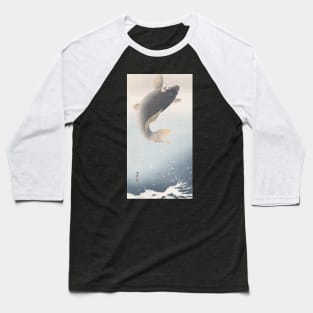 Koi Fish by Koson Ohara Baseball T-Shirt